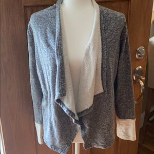 Gray cardigan